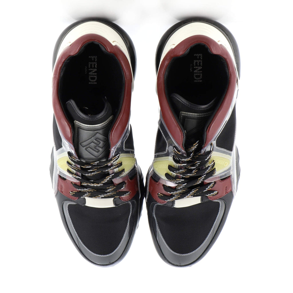 Men's Fancy Sneakers Mesh with PVC and Leather