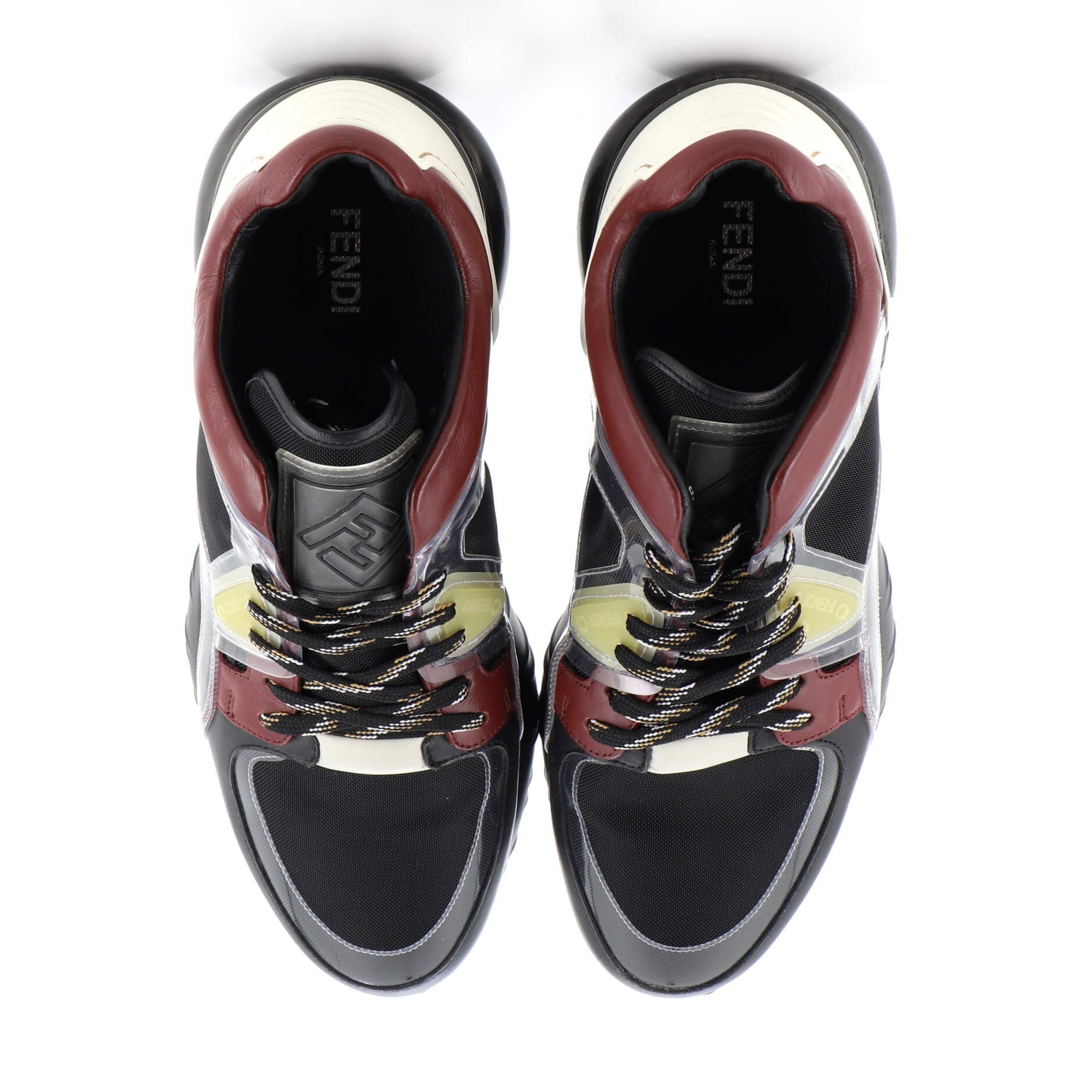 Men's Fancy Sneakers Mesh with PVC and Leather