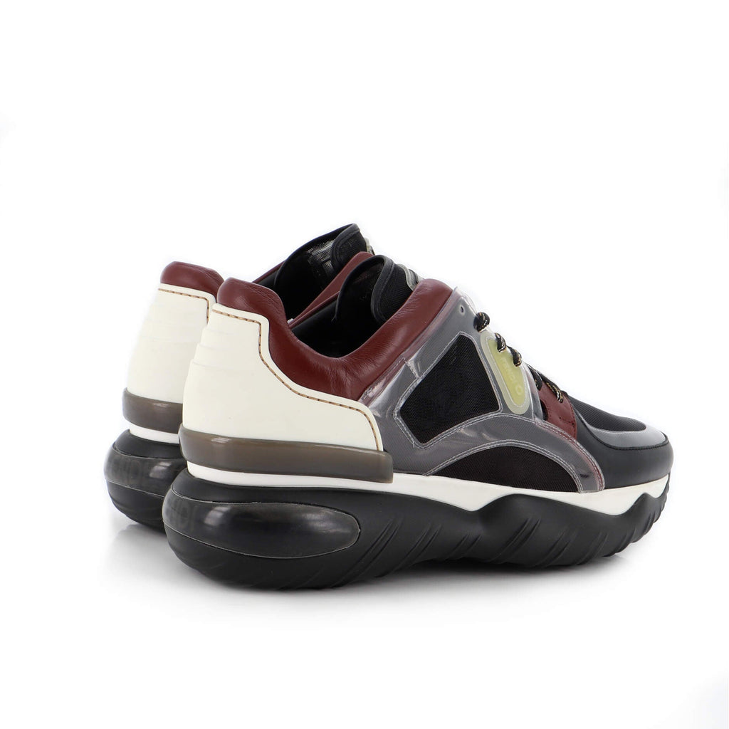 Men's Fancy Sneakers Mesh with PVC and Leather