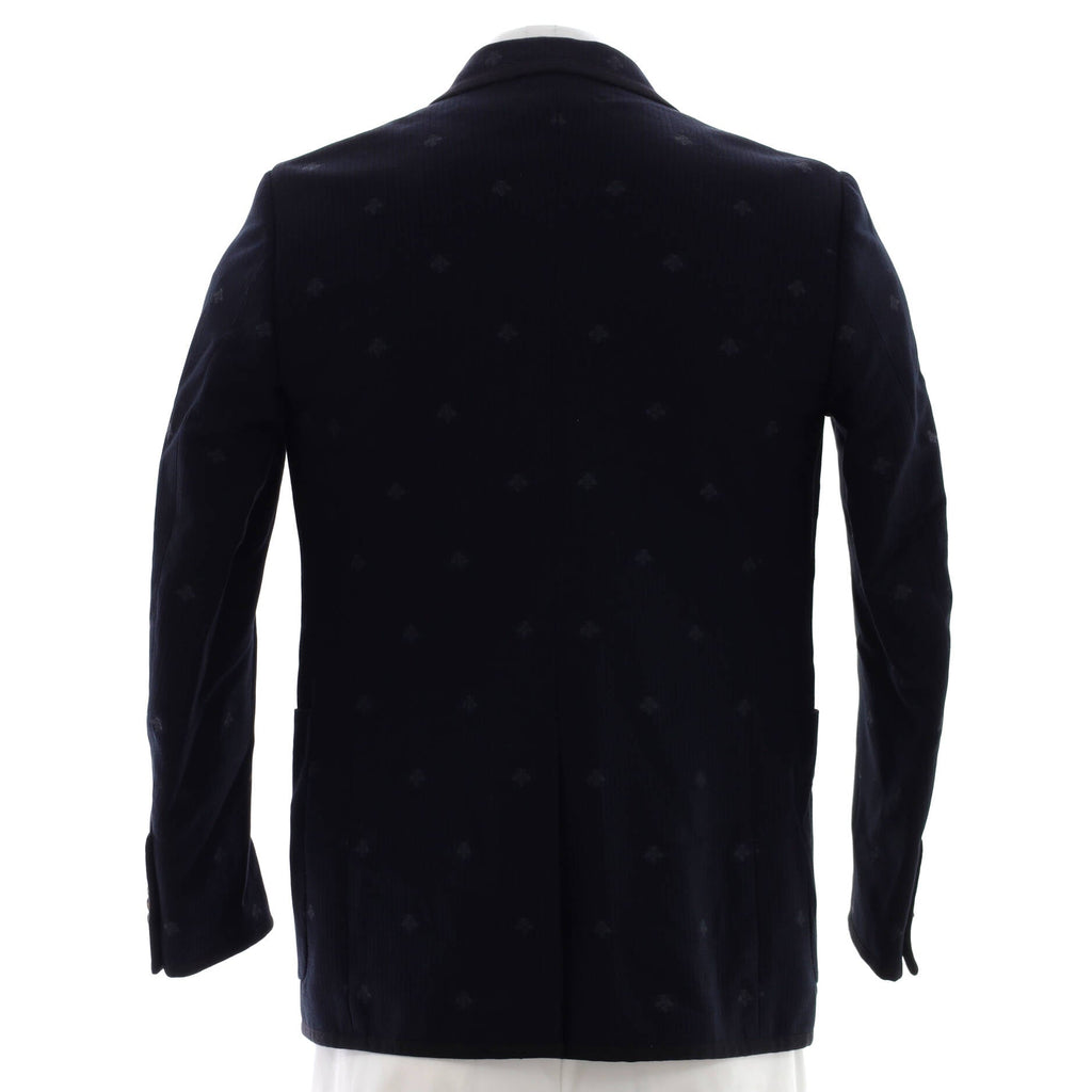 Men's Monaco Bee Single Breasted Jacket Printed Cotton