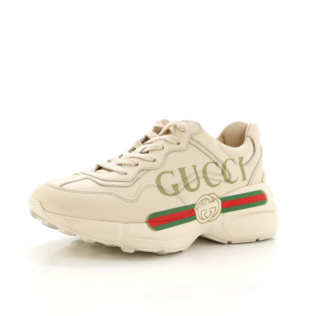 Rhyton Sneakers Printed Leather