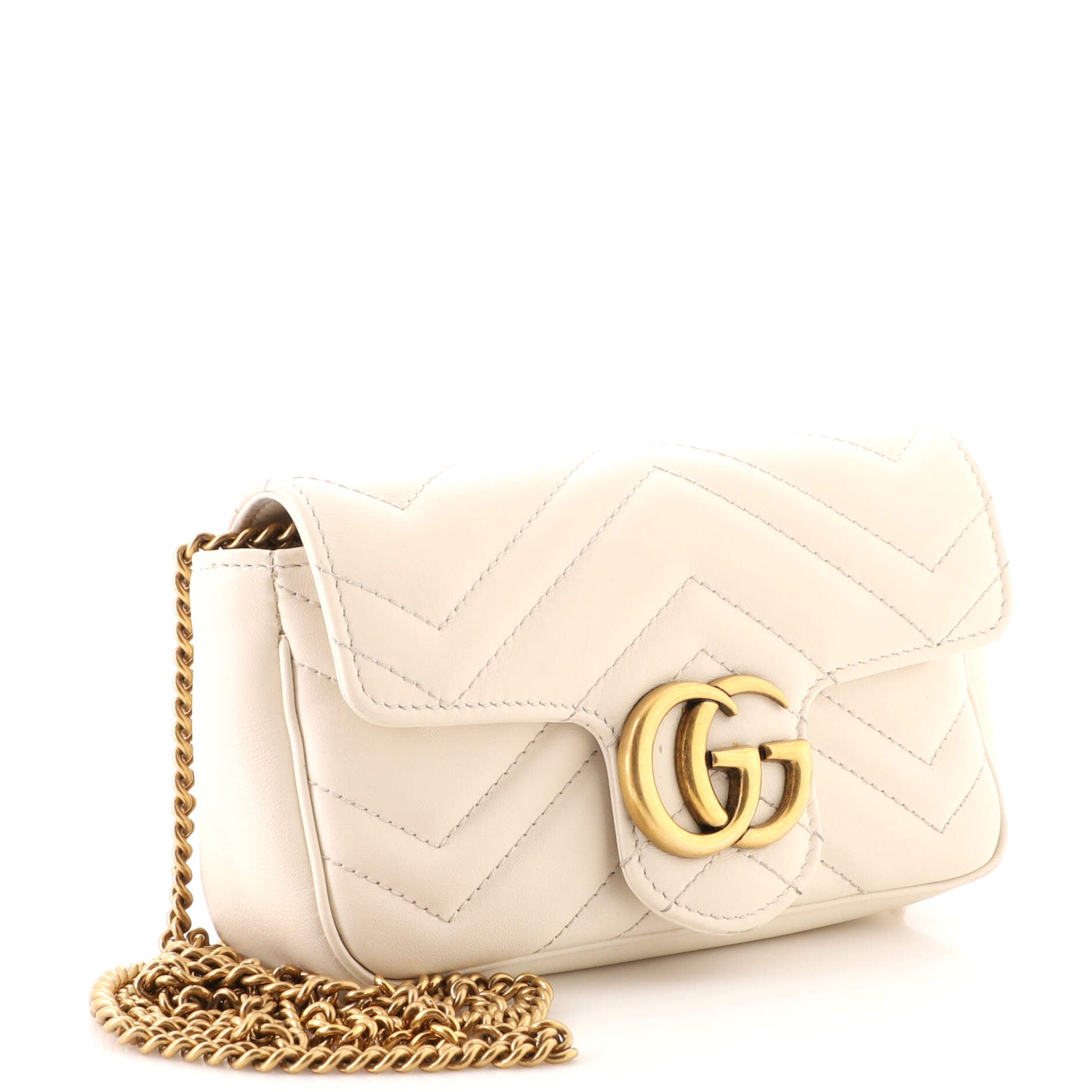 GG Marmont Flap Bag Matelasse Leather Super Mini