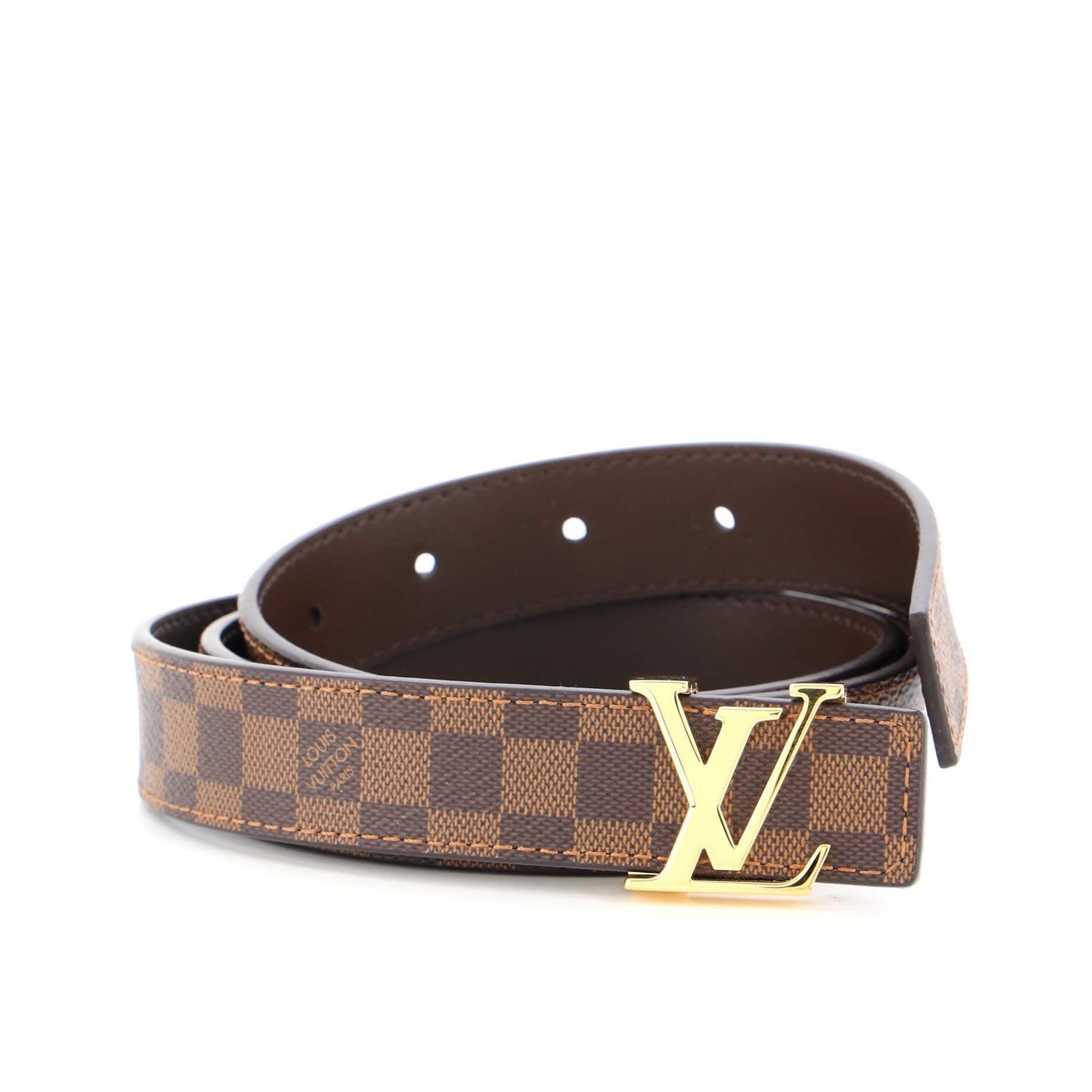 LV Initiales Belt Damier Thin 85