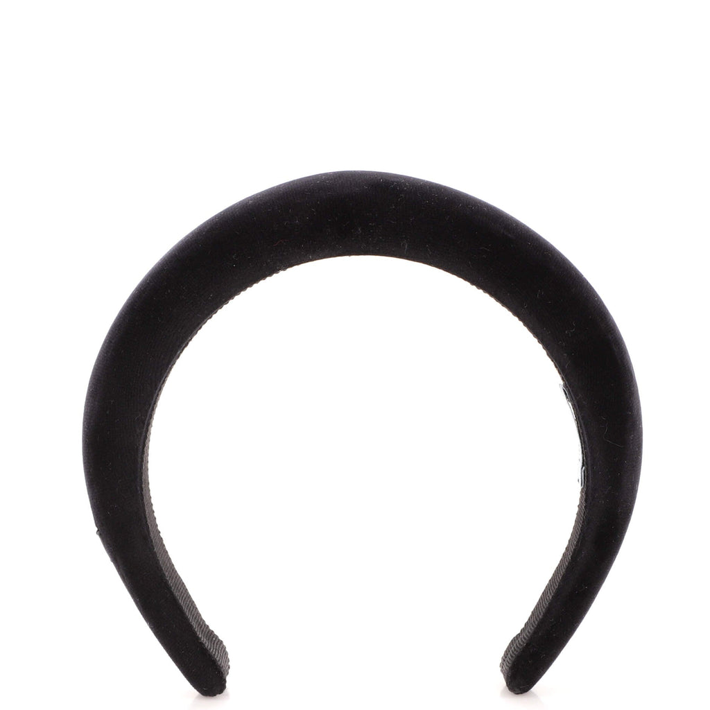 Logo Headband Velvet