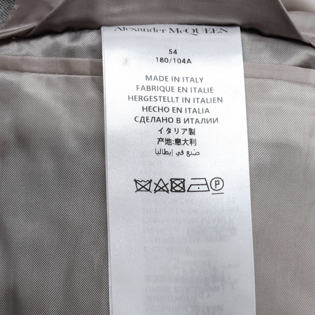 Men’s Floral Garland Jacket Embroidered Wool Blend