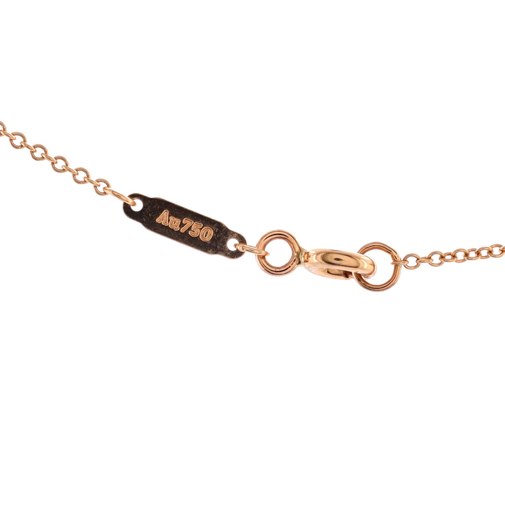 Infinity Pendant Necklace 18K Rose Gold