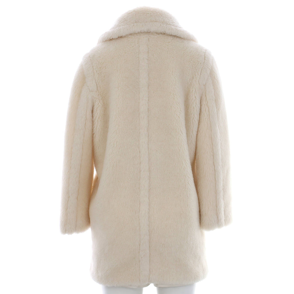 Women's Teddy Bear Icon Short Coat Faux Fur