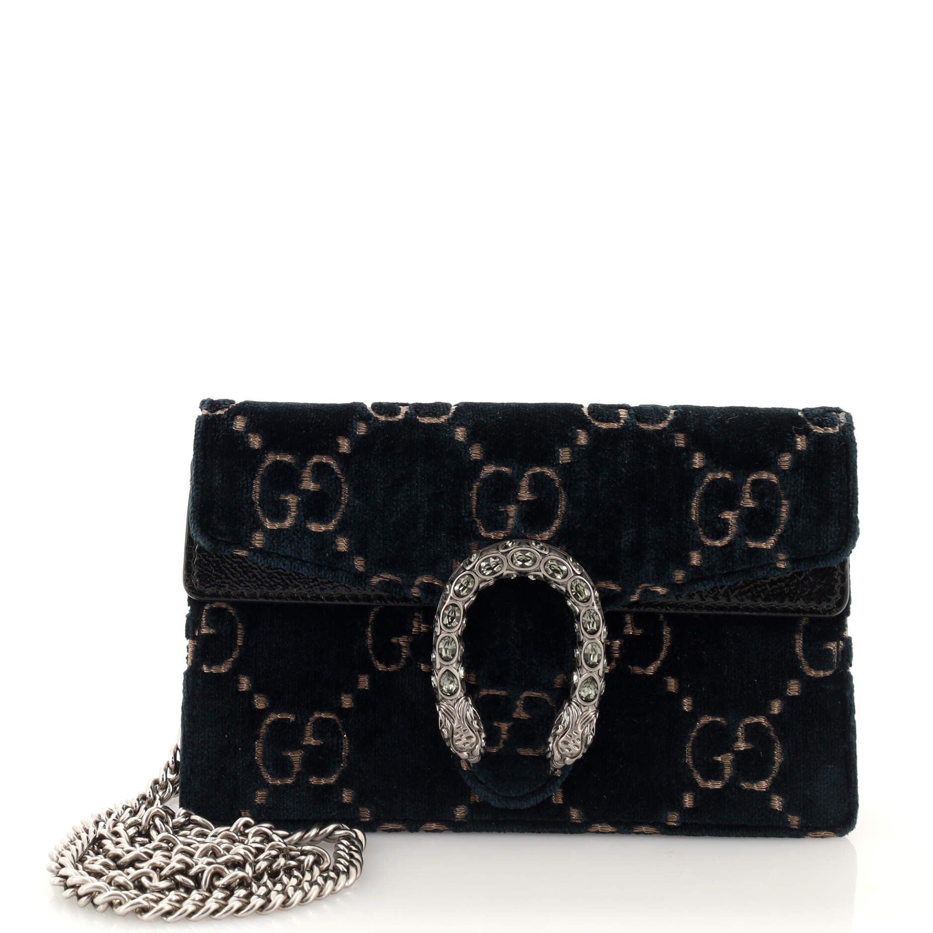 Dionysus Bag Velvet Super Mini