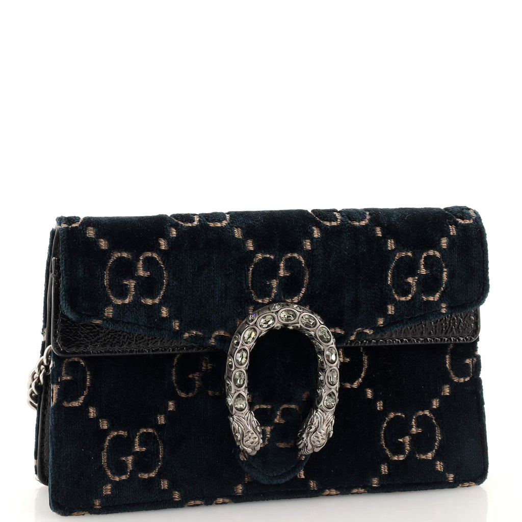 Dionysus Bag Velvet Super Mini