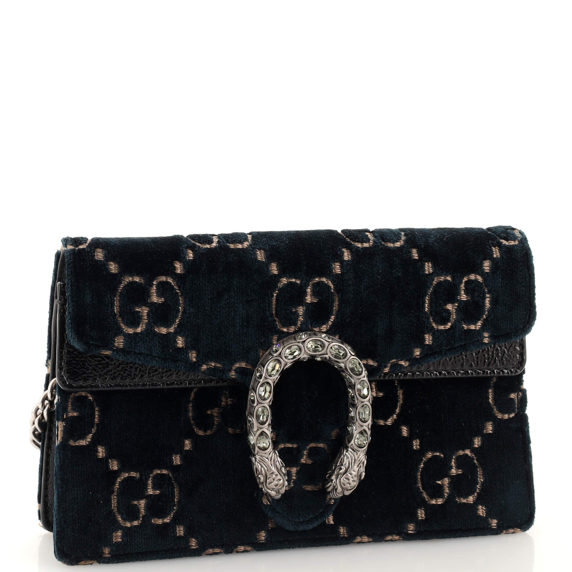 Dionysus Bag Velvet Super Mini