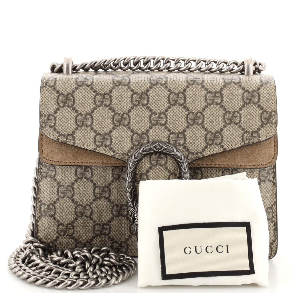 Dionysus Bag GG Coated Canvas Mini