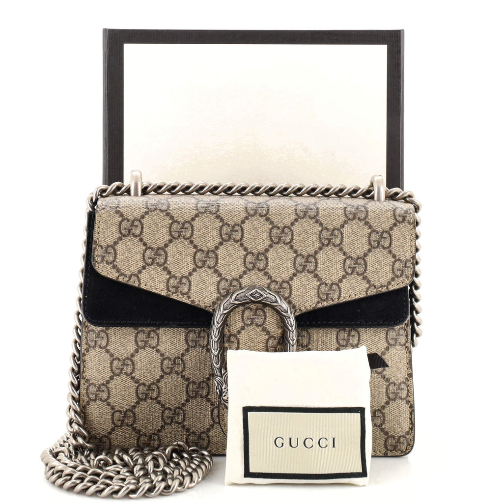 Dionysus Bag GG Coated Canvas Mini