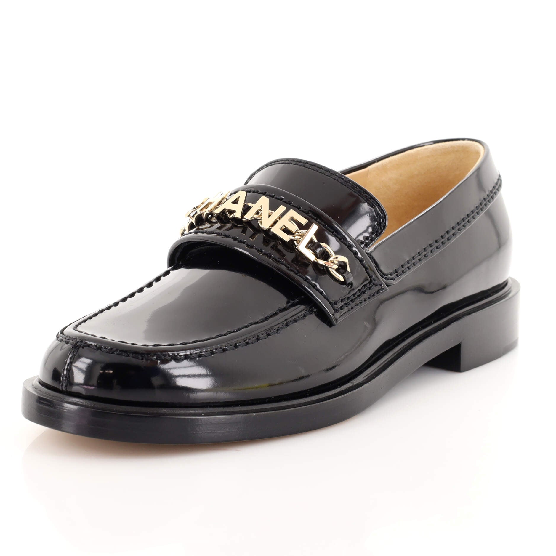 Women's Logo Loafers Patent