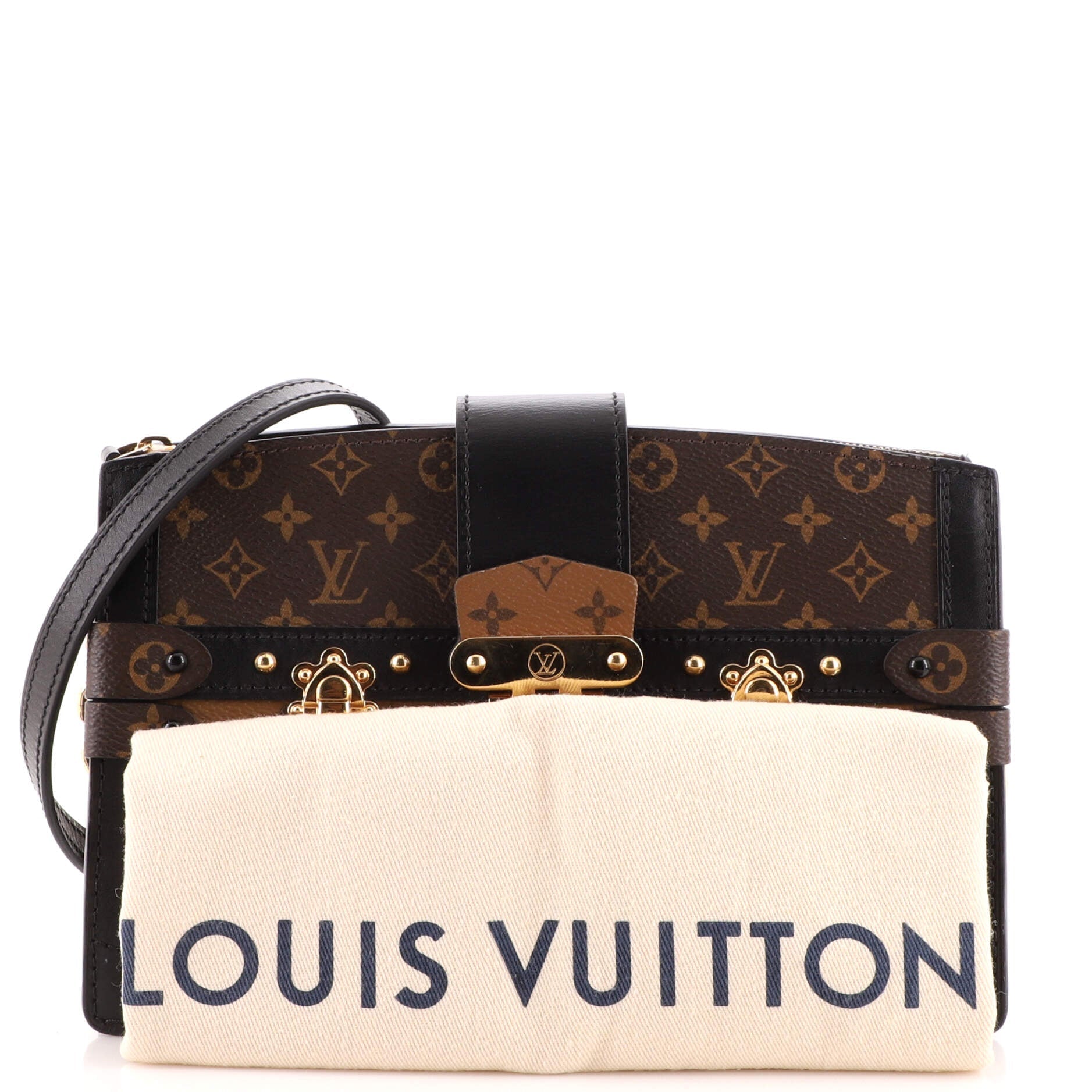 Trunk Clutch Reverse Monogram Canvas