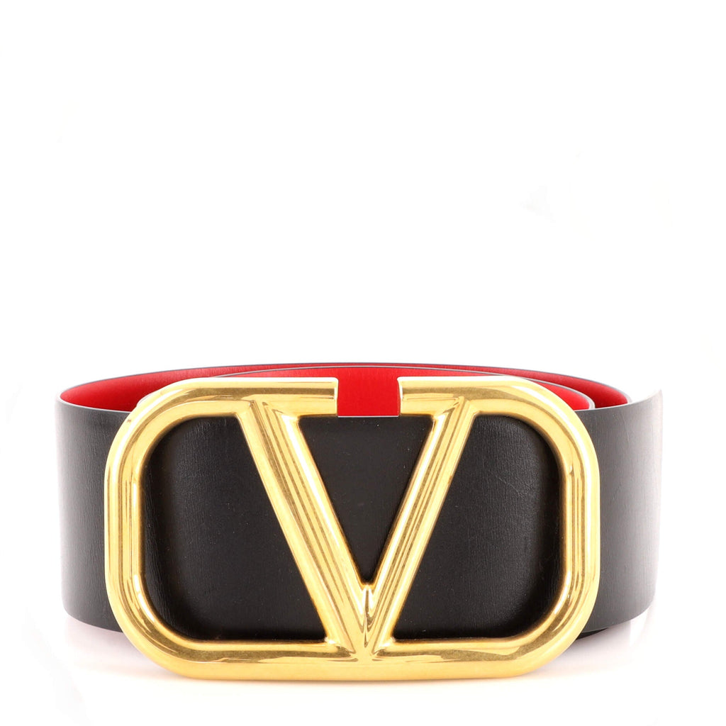 VLogo Belt Leather Extra Wide 90