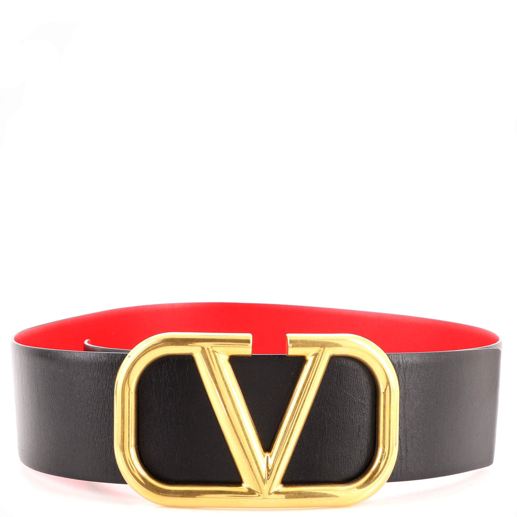VLogo Belt Leather Extra Wide 90