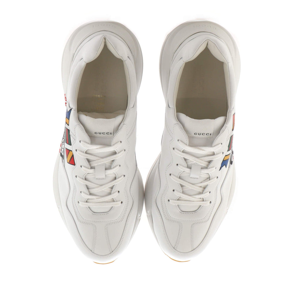 Rhyton Sneakers Printed Leather