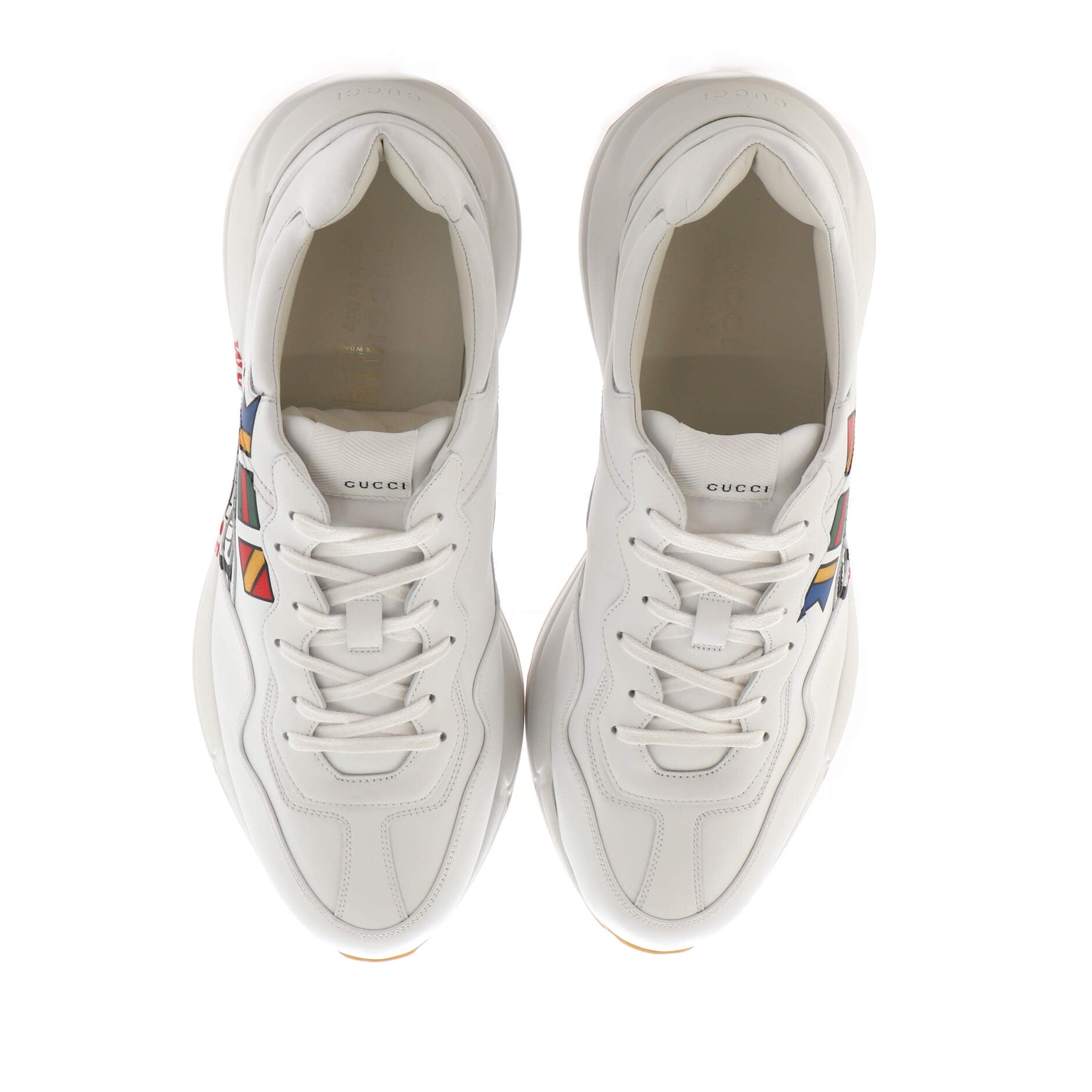 Rhyton Sneakers Printed Leather