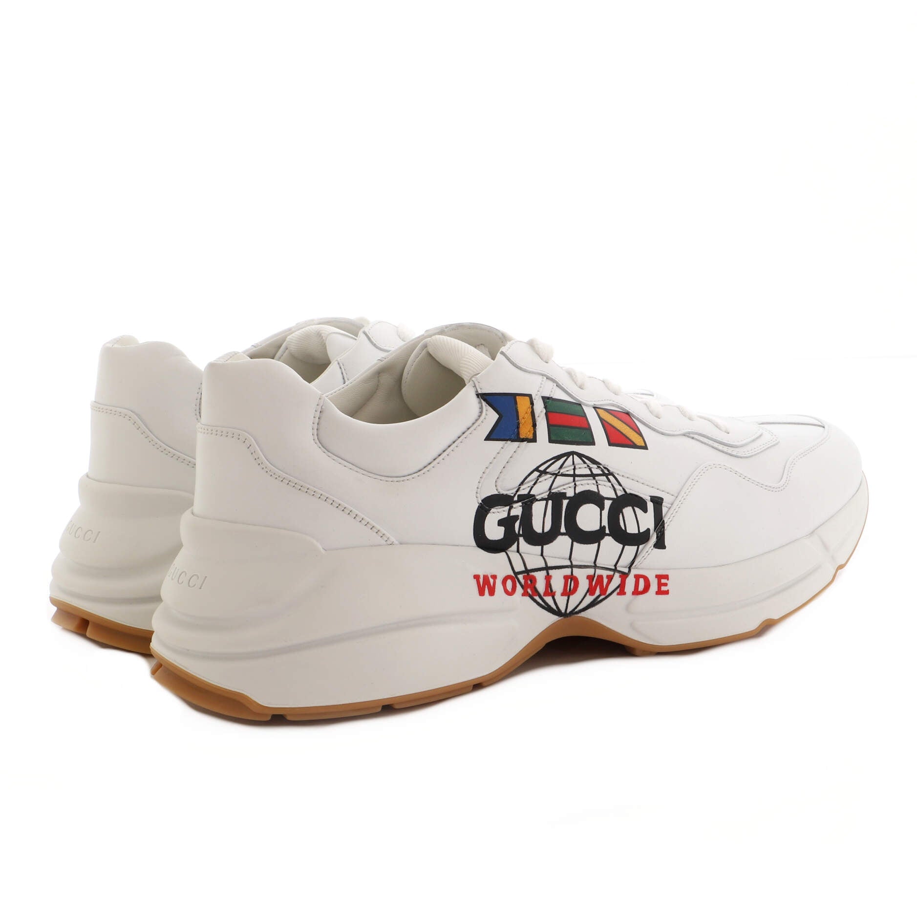 Rhyton Sneakers Printed Leather