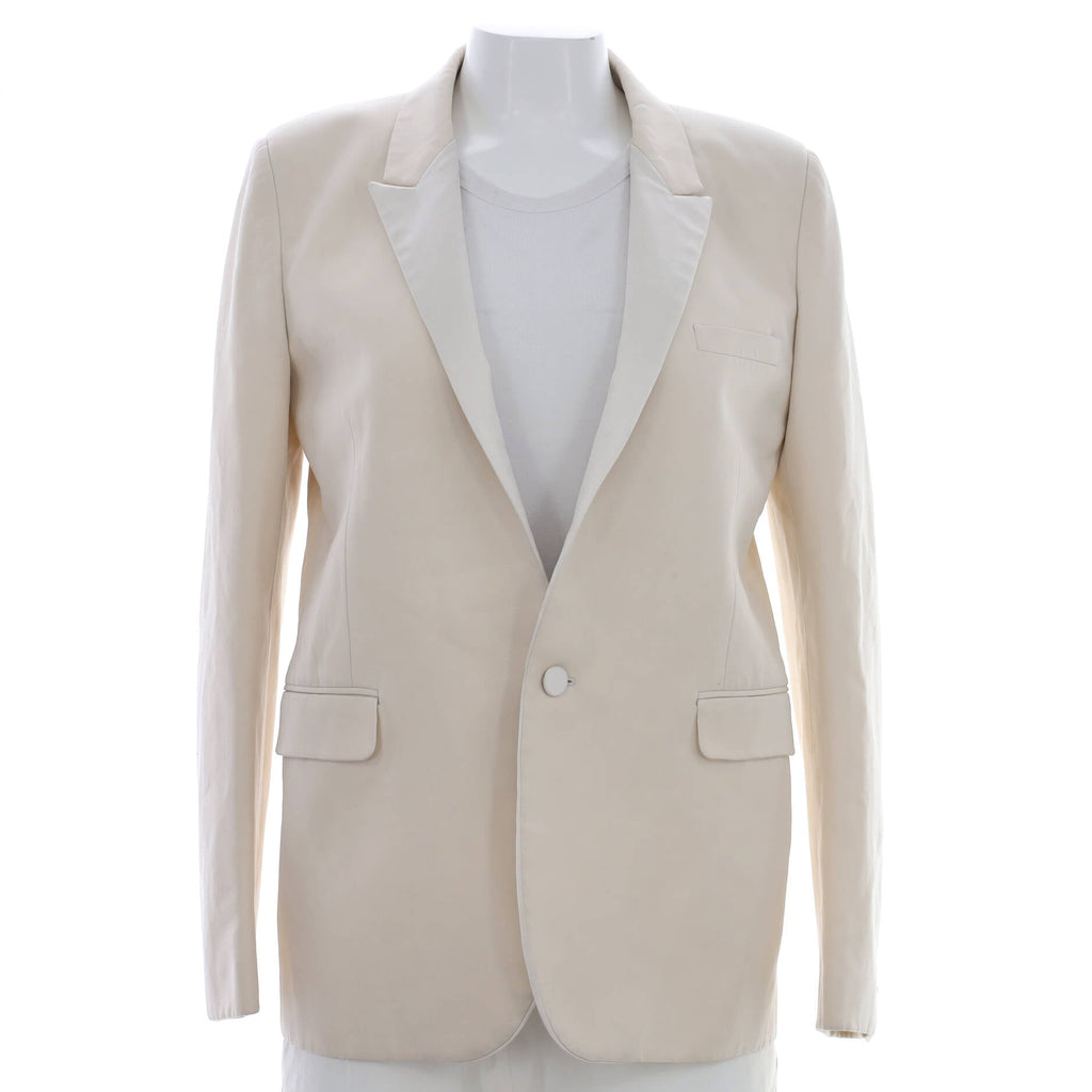 Women's Single Breasted Blazer Wool