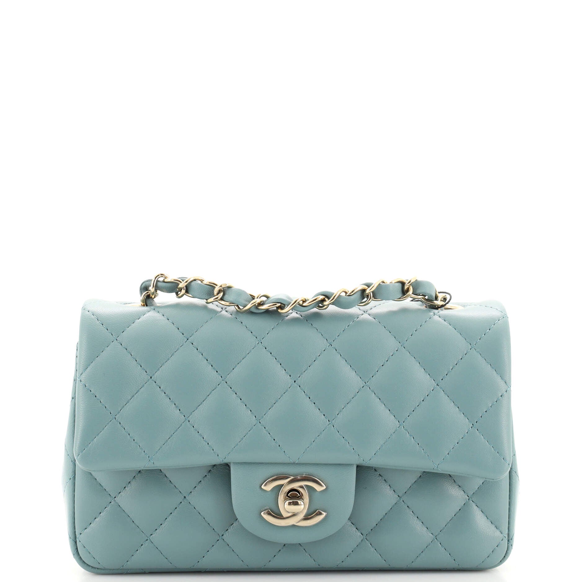 Classic Single Flap Bag Quilted Lambskin Mini