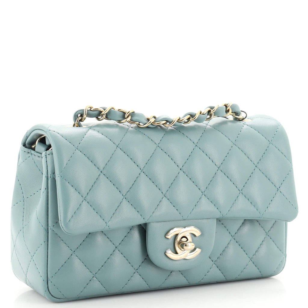 Classic Single Flap Bag Quilted Lambskin Mini
