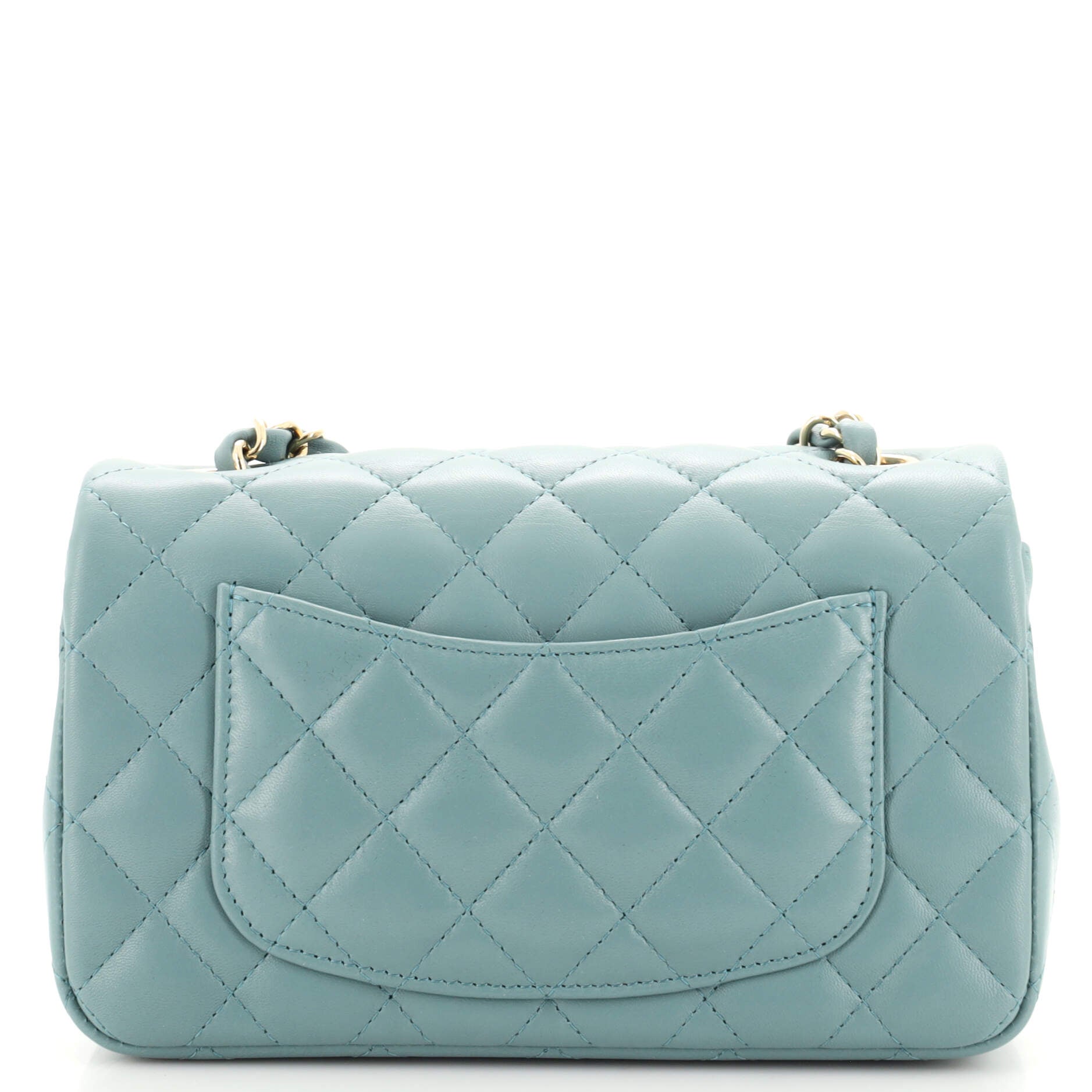 Classic Single Flap Bag Quilted Lambskin Mini