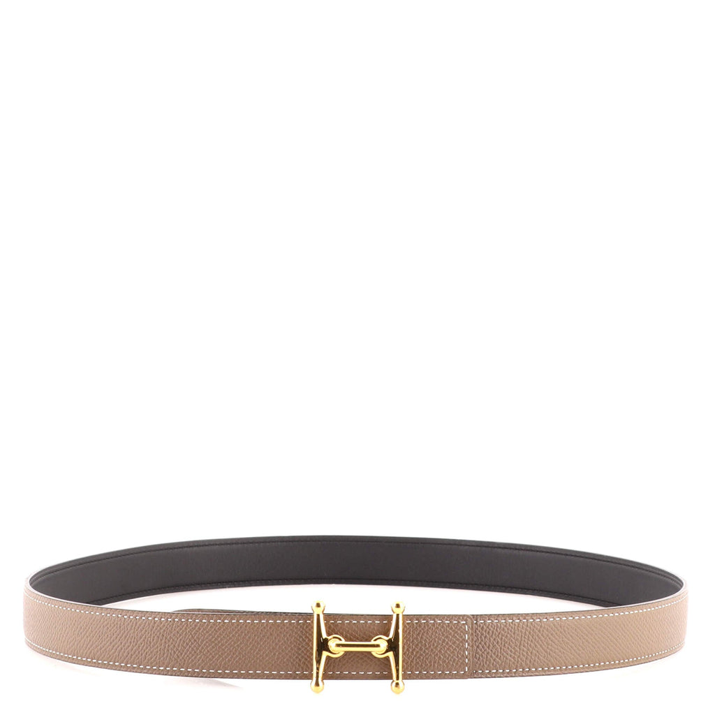 Mors H Reversible Belt Leather Thin 80