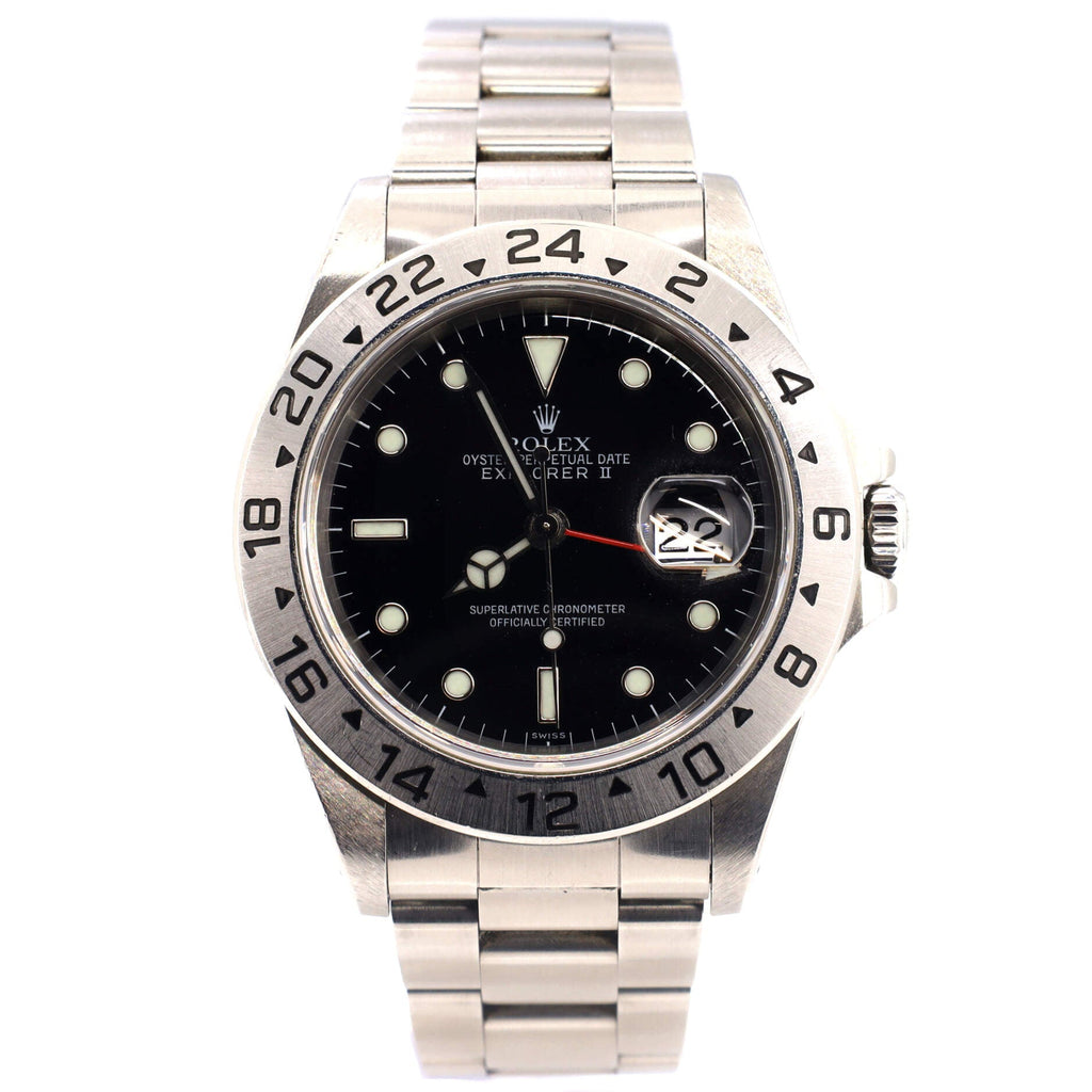 Oyster Perpetual Explorer II Automatic Watch Stainless Steel 40