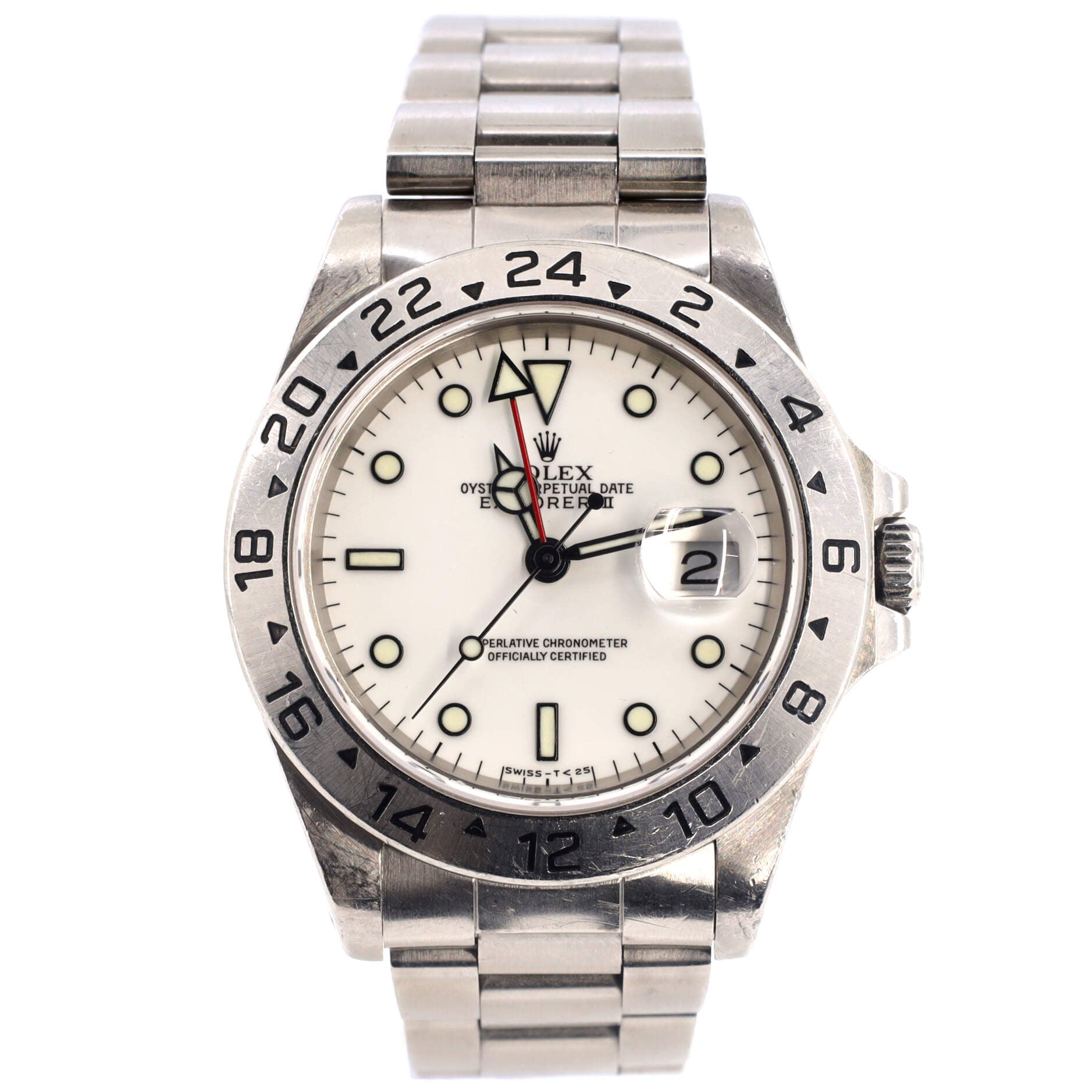 Oyster Perpetual Explorer II Automatic Watch Stainless Steel 40
