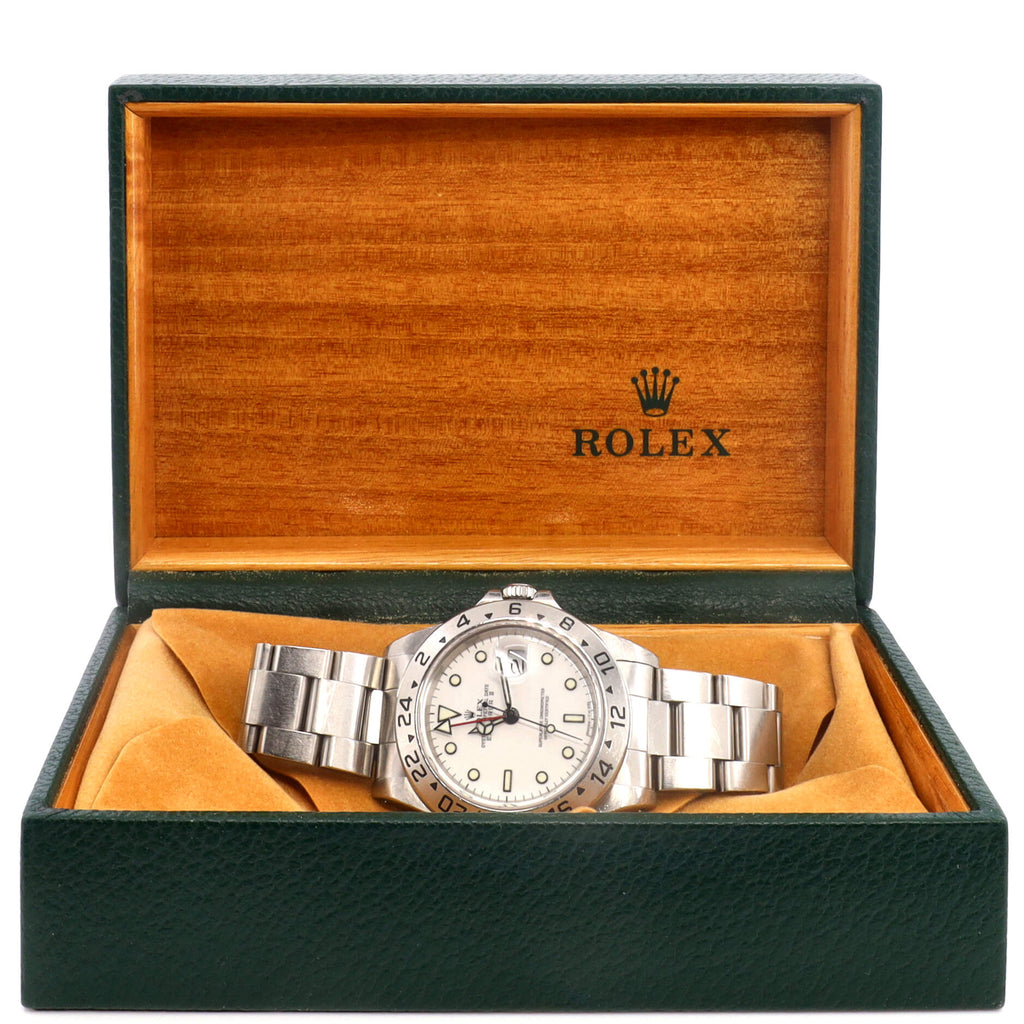 Oyster Perpetual Explorer II Automatic Watch Stainless Steel 40