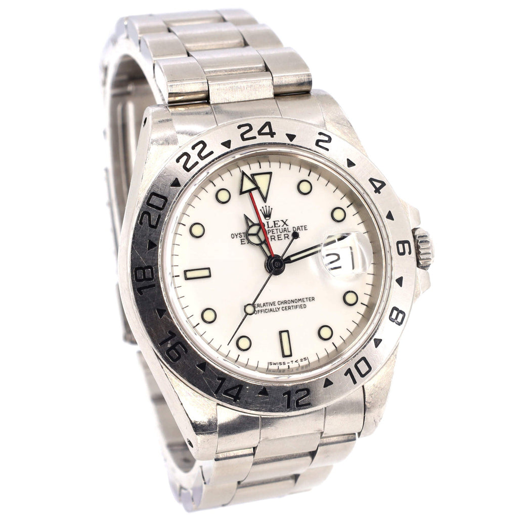 Oyster Perpetual Explorer II Automatic Watch Stainless Steel 40