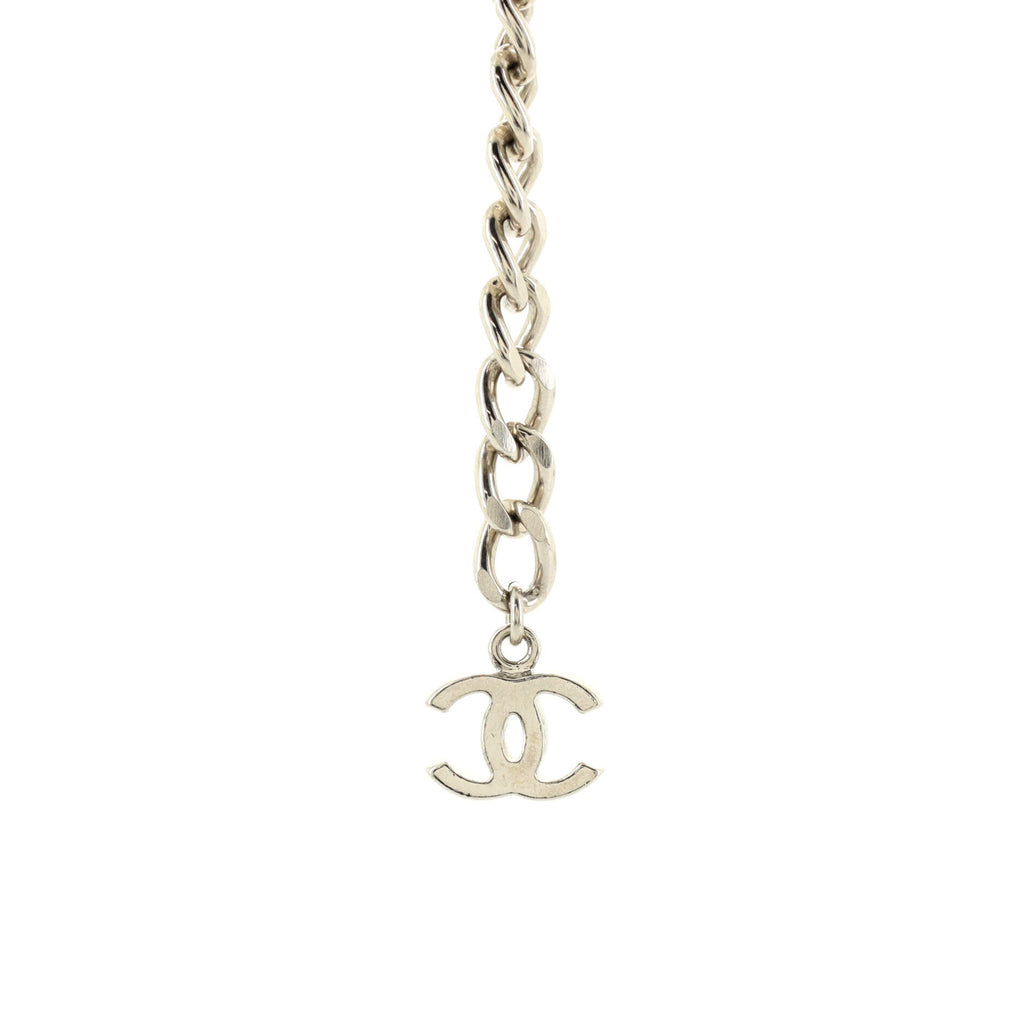 Logo Charm Chain Belt Metal 85