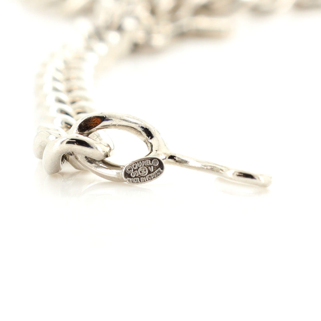 Logo Charm Chain Belt Metal 85