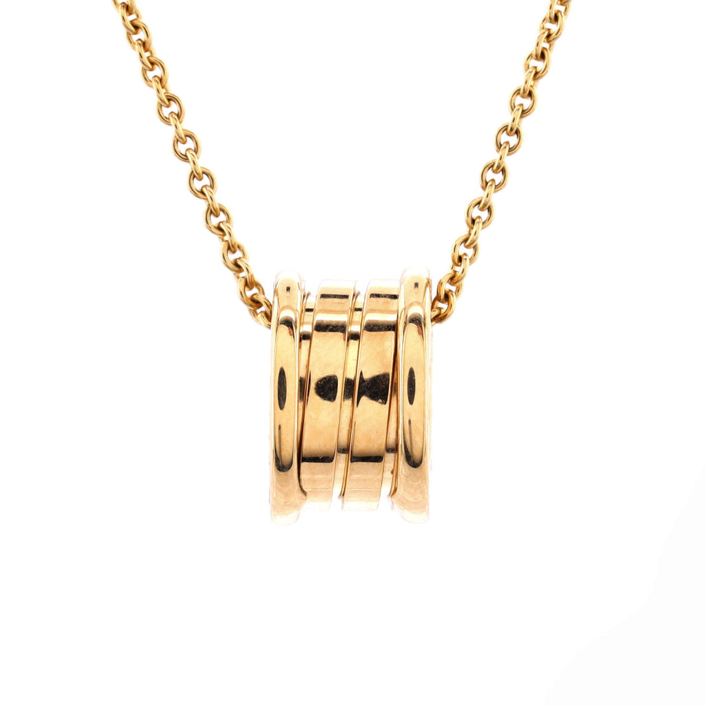B.Zero1 Pendant Necklace 18K Yellow Gold Small