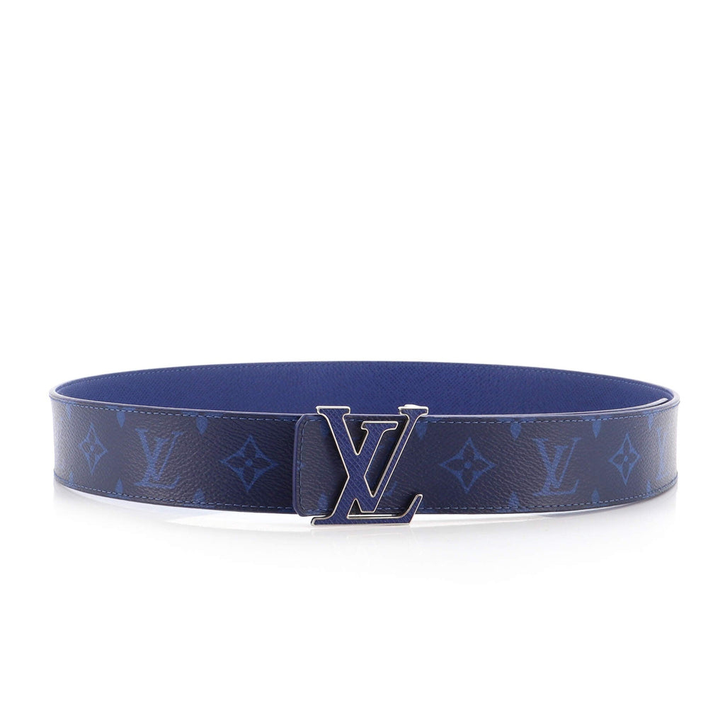 LV Initiales Reversible Belt Monogram Taigarama Wide 95