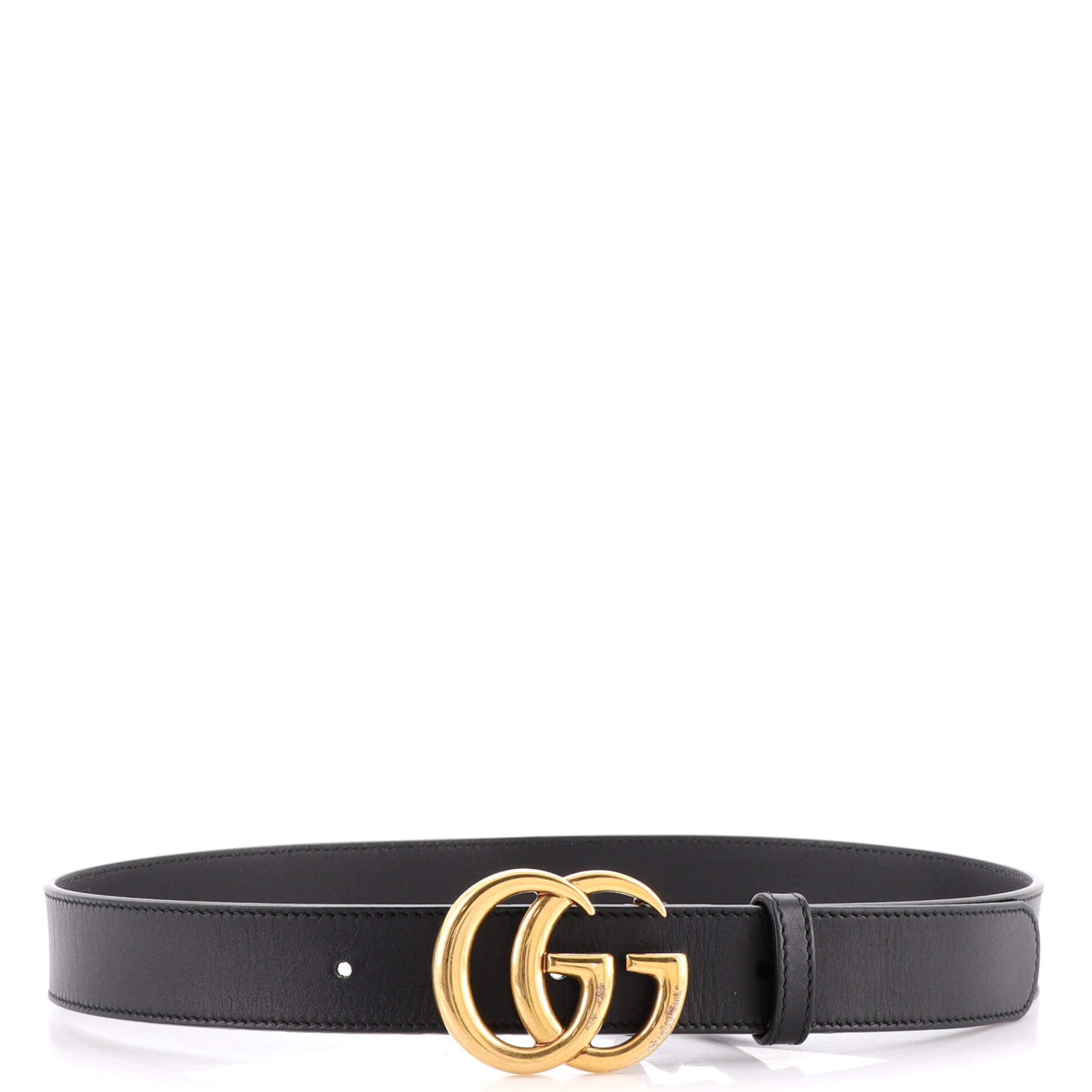 GG Marmont Belt Leather Medium 75