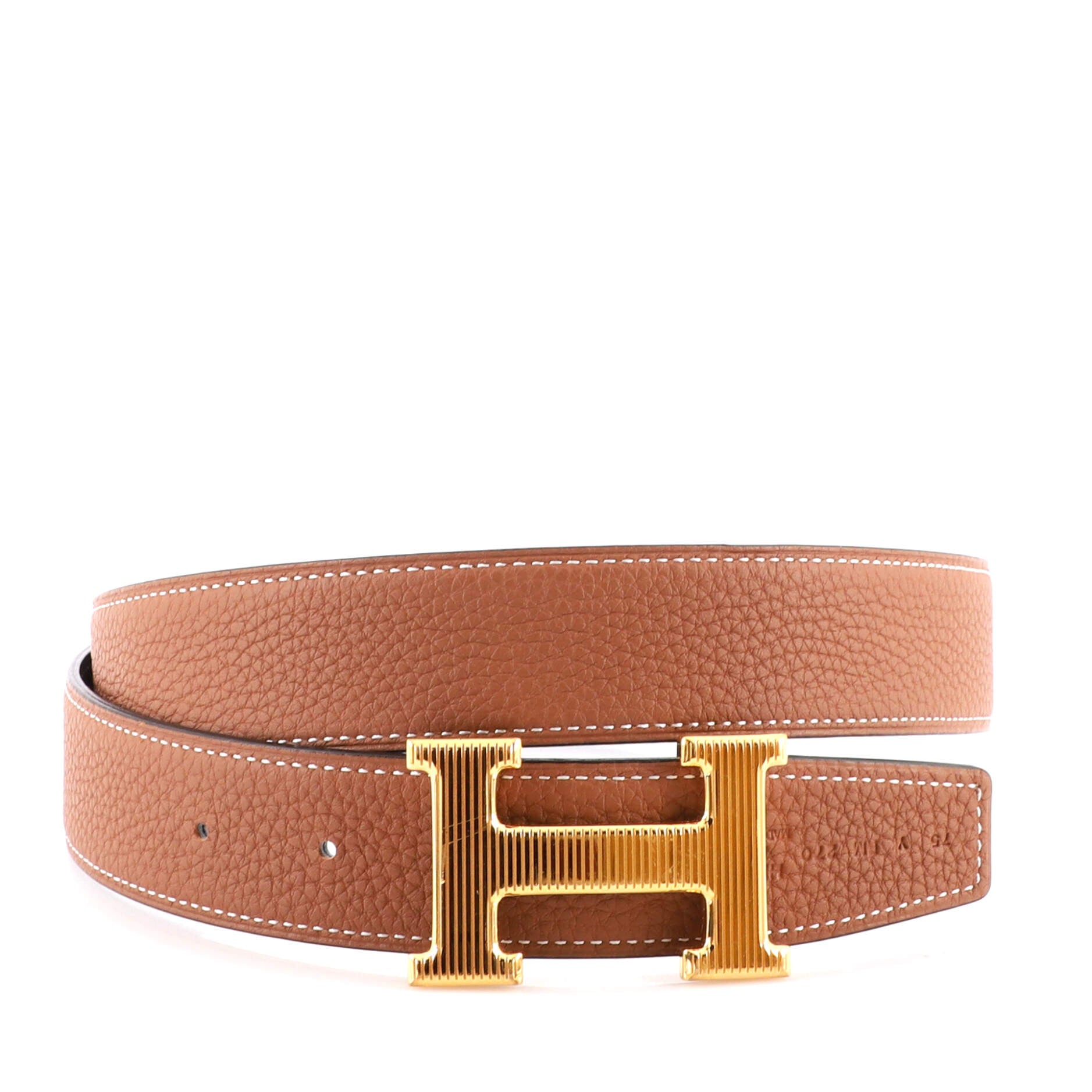 Constance Reversible Belt Leather Medium 75