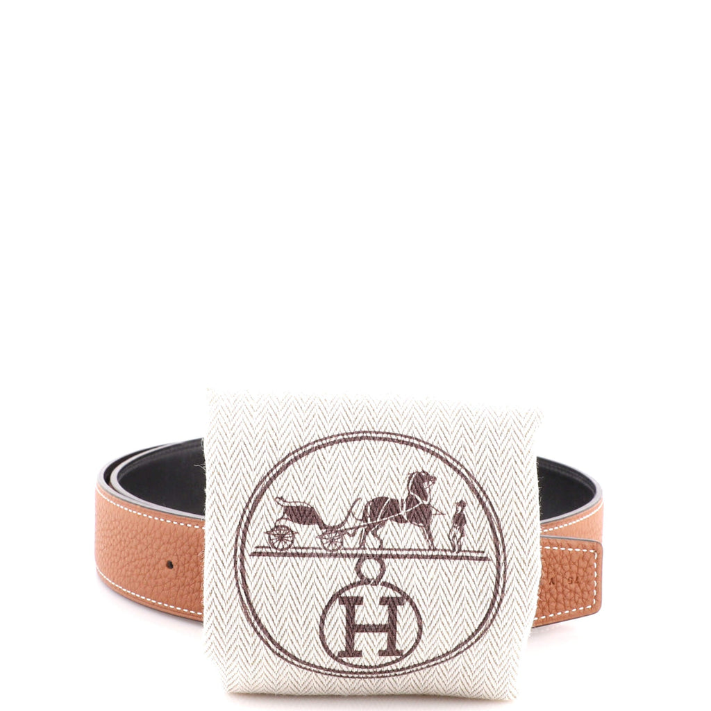 Constance Reversible Belt Leather Medium 75