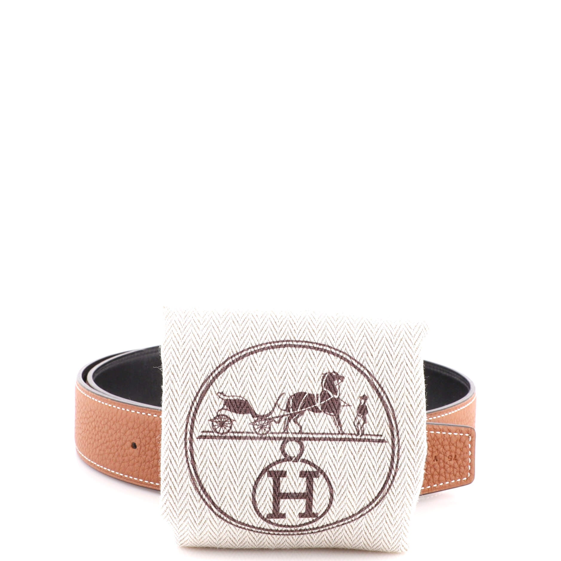 Constance Reversible Belt Leather Medium 75
