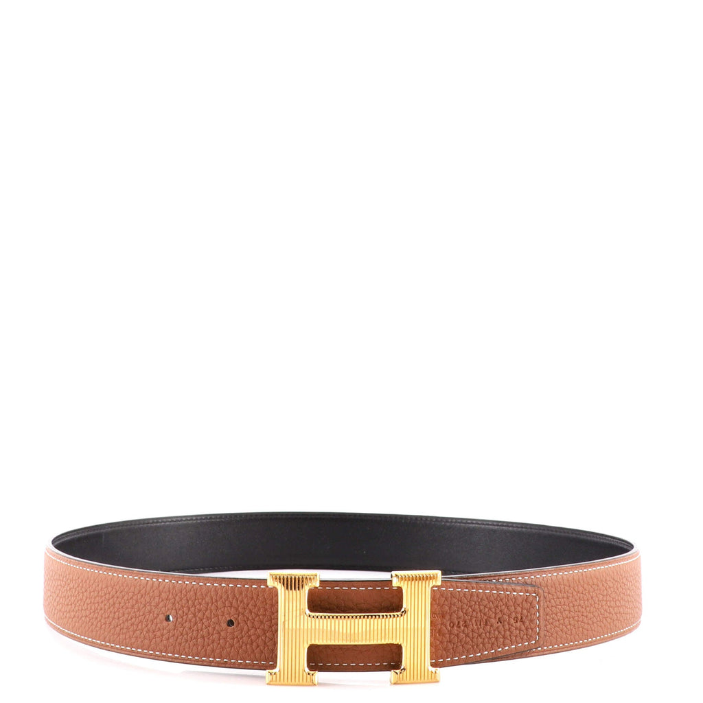 Constance Reversible Belt Leather Medium 75