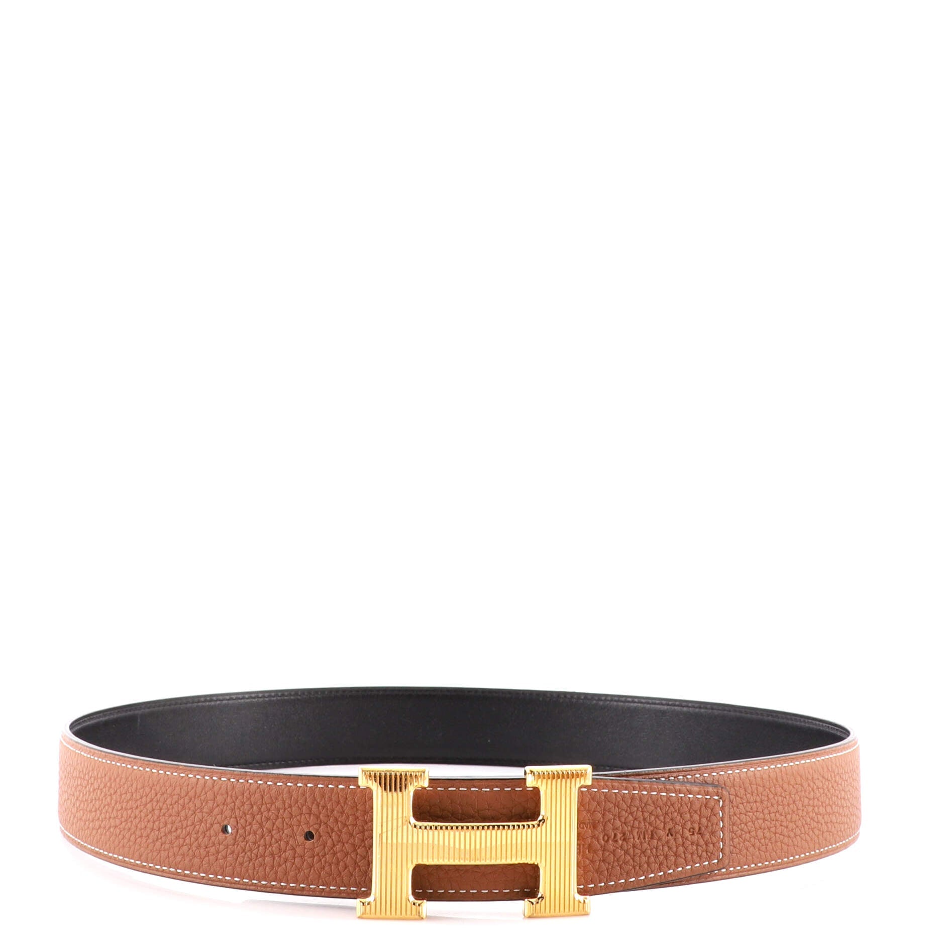 Constance Reversible Belt Leather Medium 75