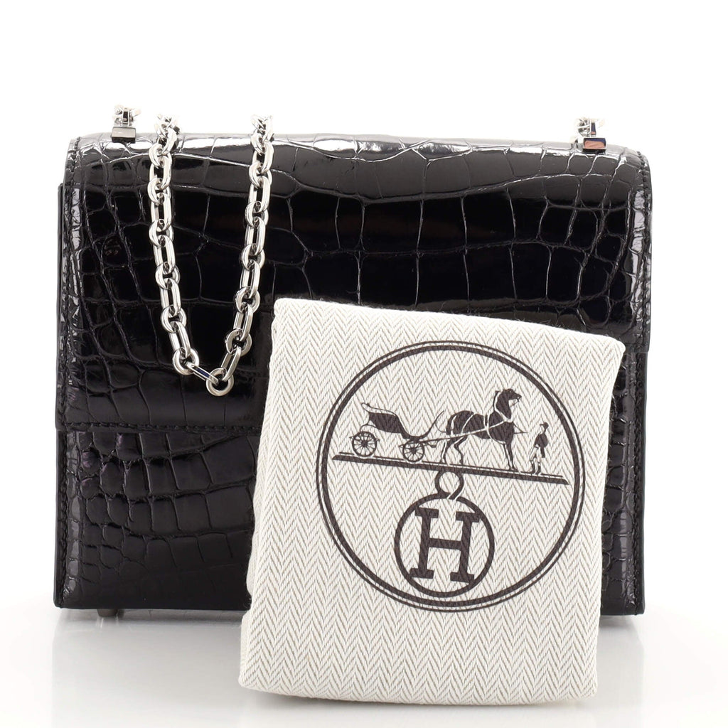 Verrou Chaine Bag Alligator Mini