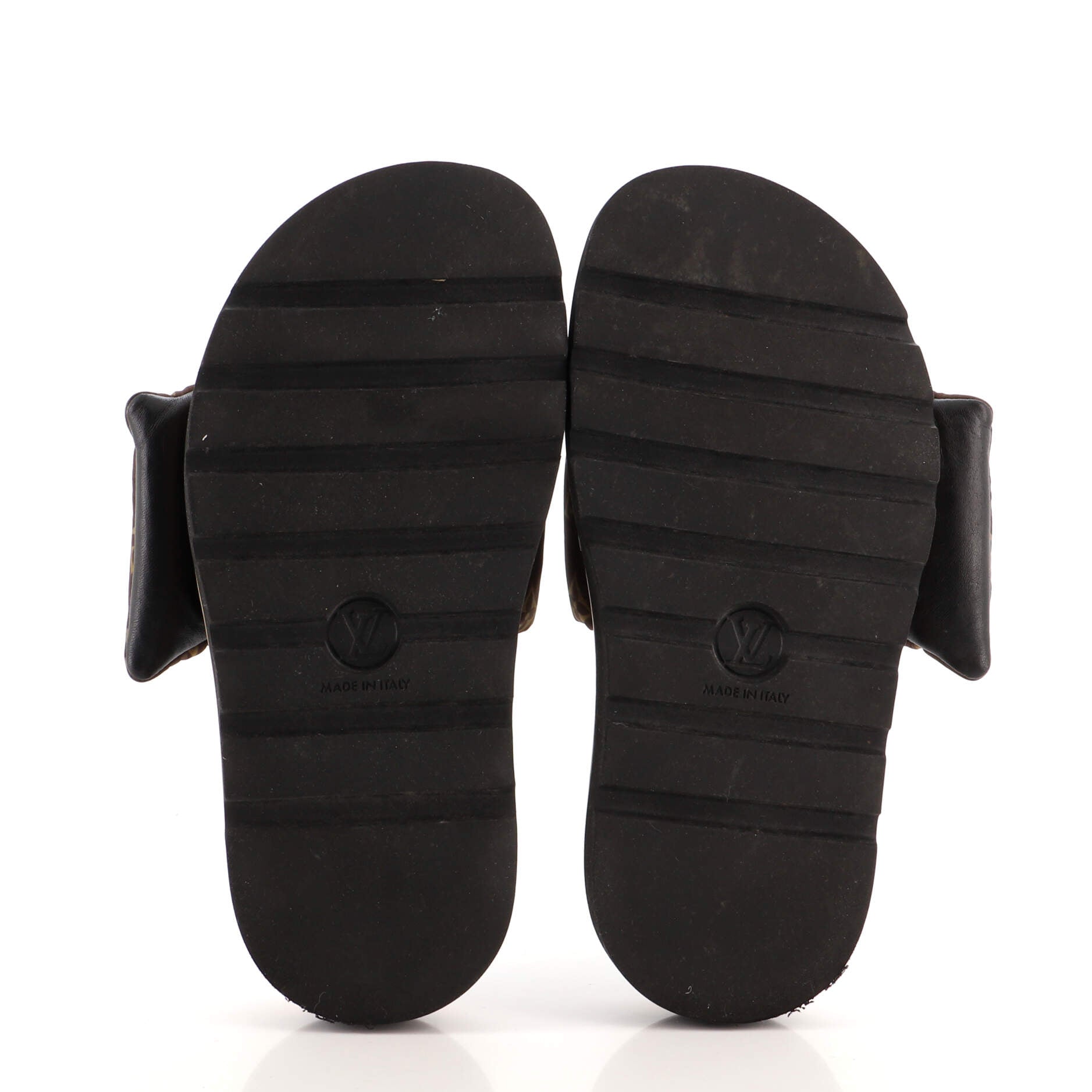 Women's Pool Pillow Comfort Mule Sandals Monogram Nylon