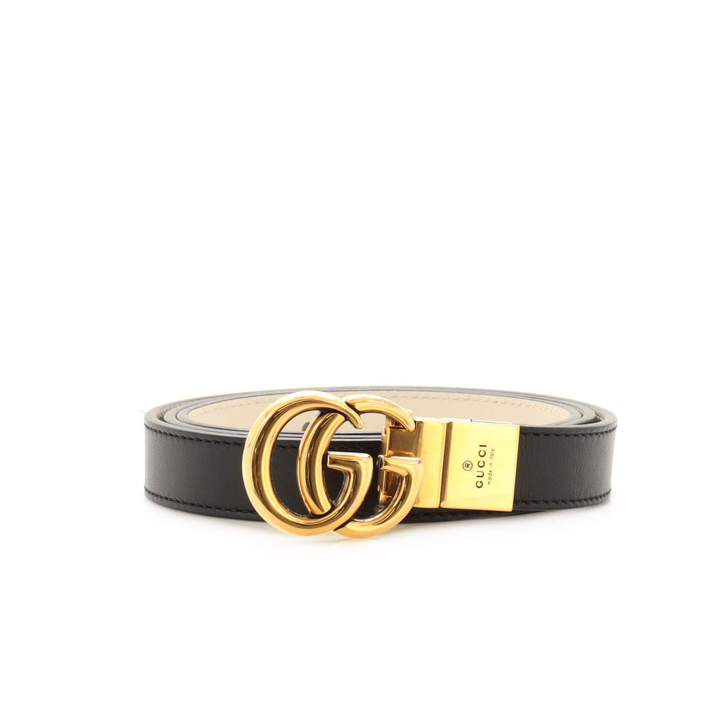 GG Marmont Reversible Belt Leather Thin 90