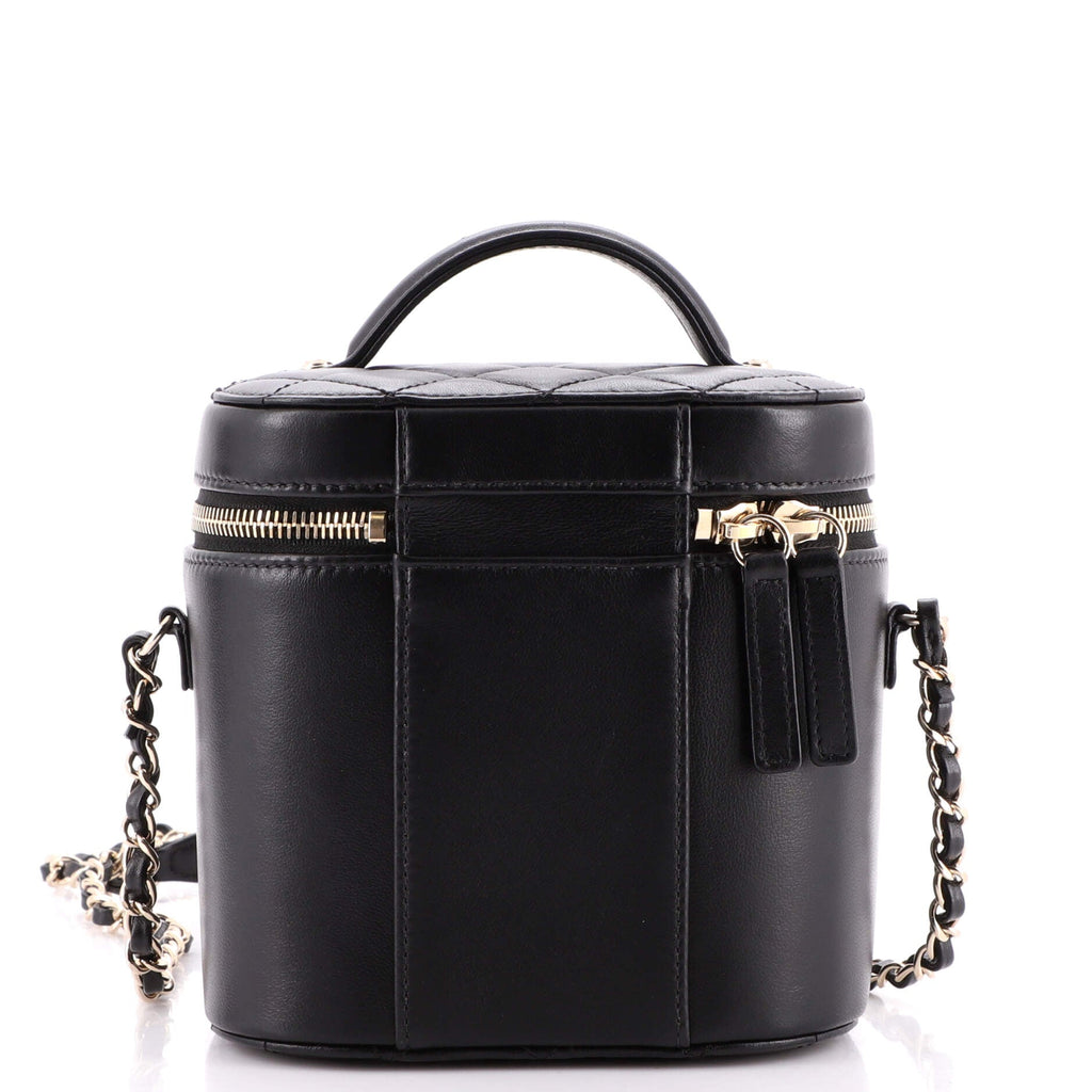 Giant Crystal Mania Vanity Case Lambskin