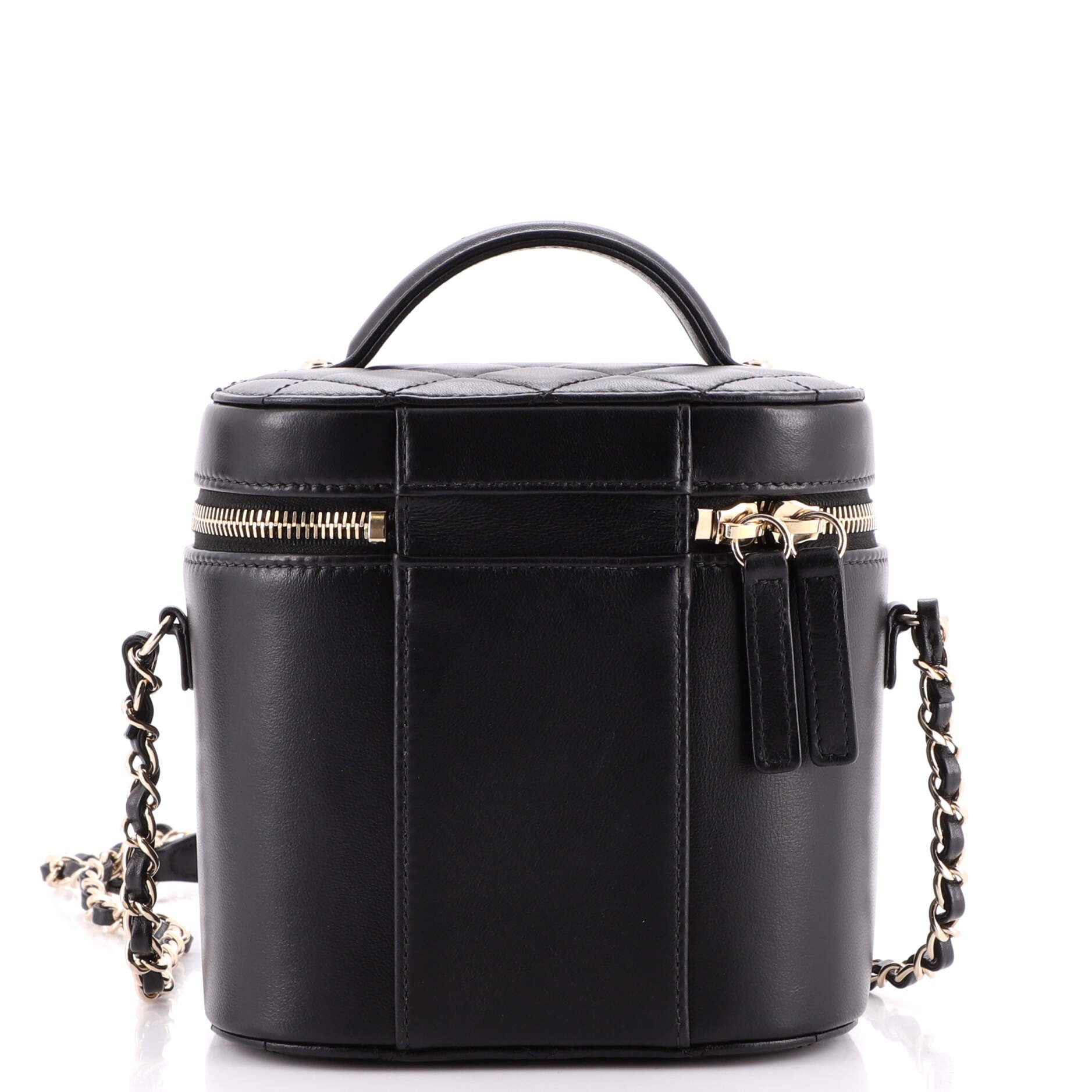 Giant Crystal Mania Vanity Case Lambskin