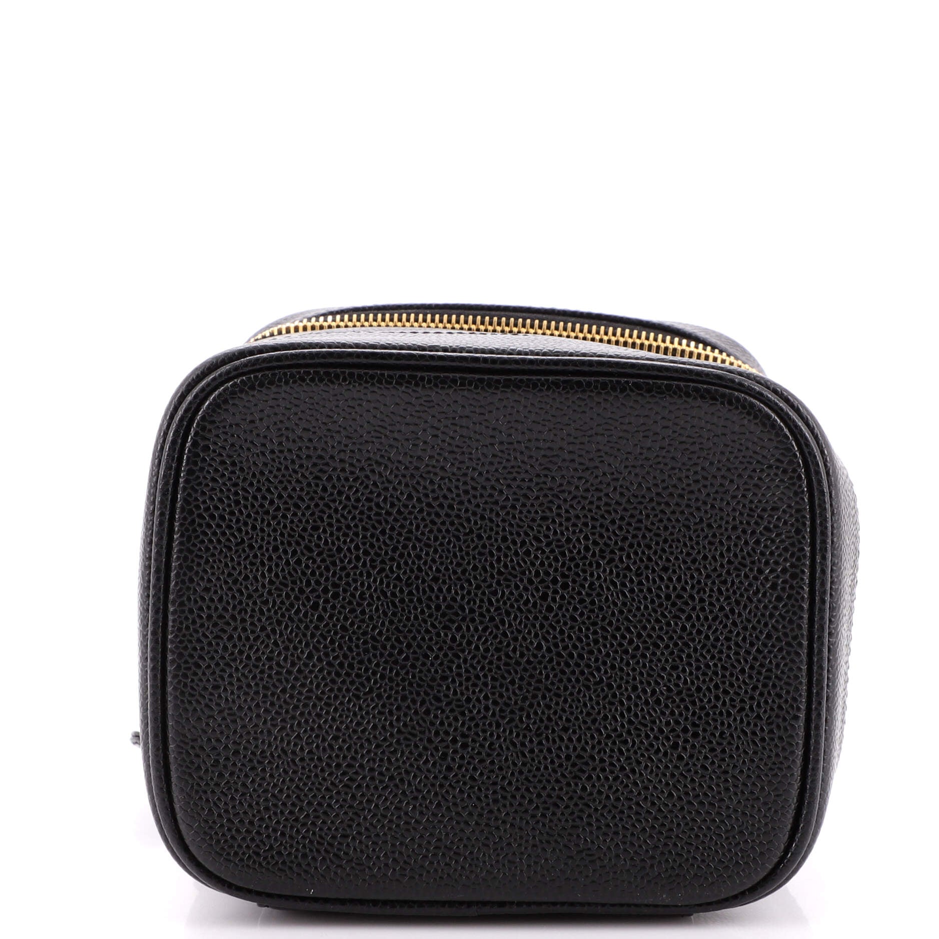 Vintage Timeless Cosmetic Case Caviar Tall
