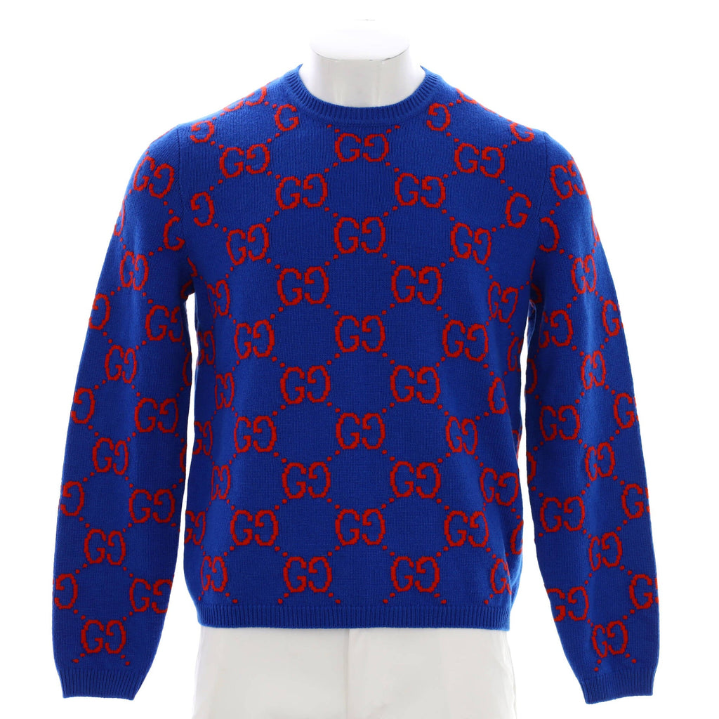 Men’s GG Intarsia Sweater Wool