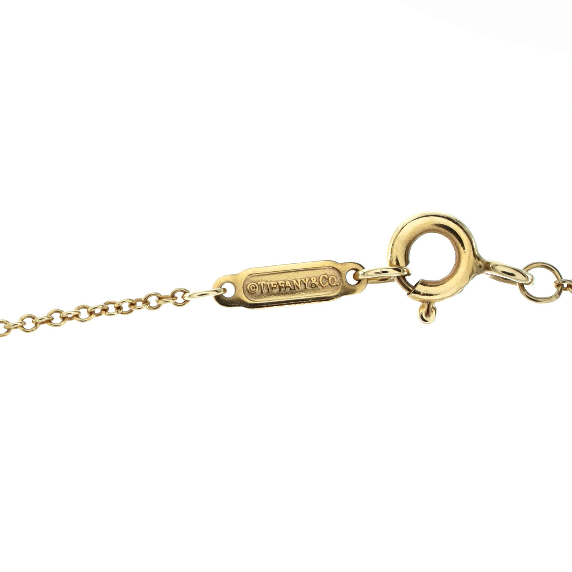 Heart Lock Pendant Necklace 18K Yellow Gold